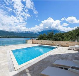 5 bedroom villa with two pools near Tivat, sleeps 10